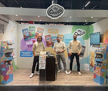 Süßwarenmesse ISM - myChoco Stand