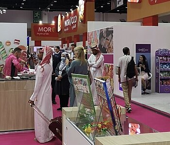 Gelungene Premiere auf der Süßwarenmesse in Dubai