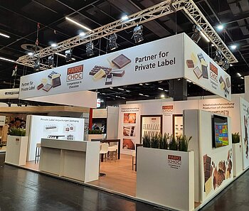 ISM confectionery fair - Farüchoc fair stand